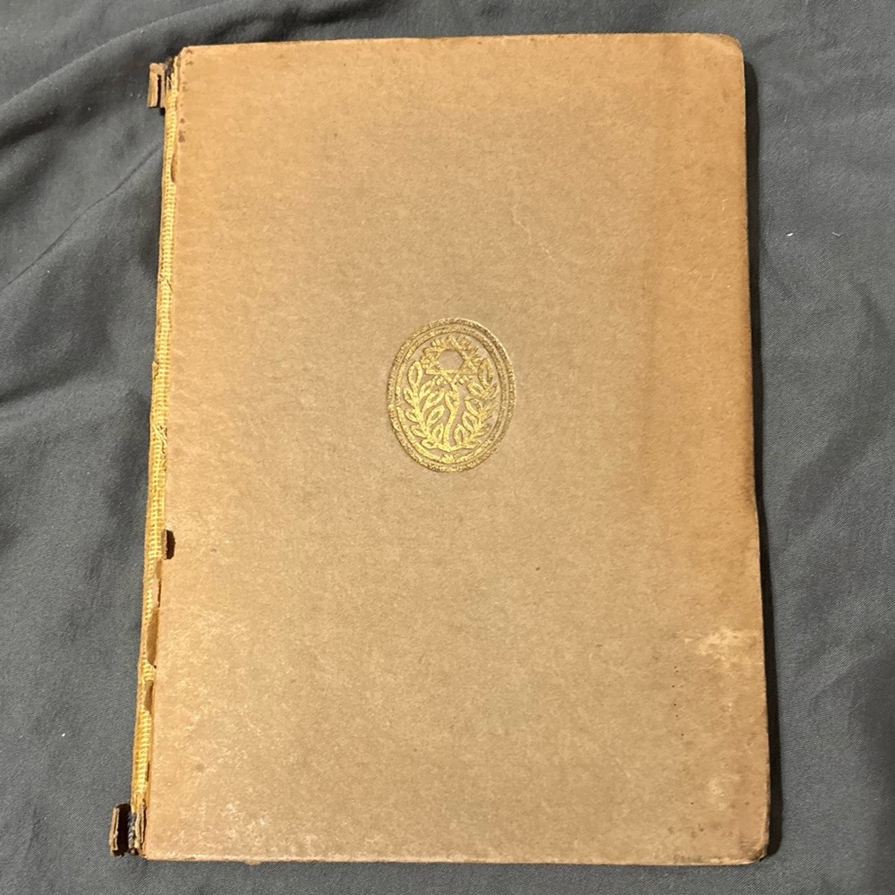 1922 Platos Gastmahl Plato Symposium German Rudolf Kassner Hardcover Jena